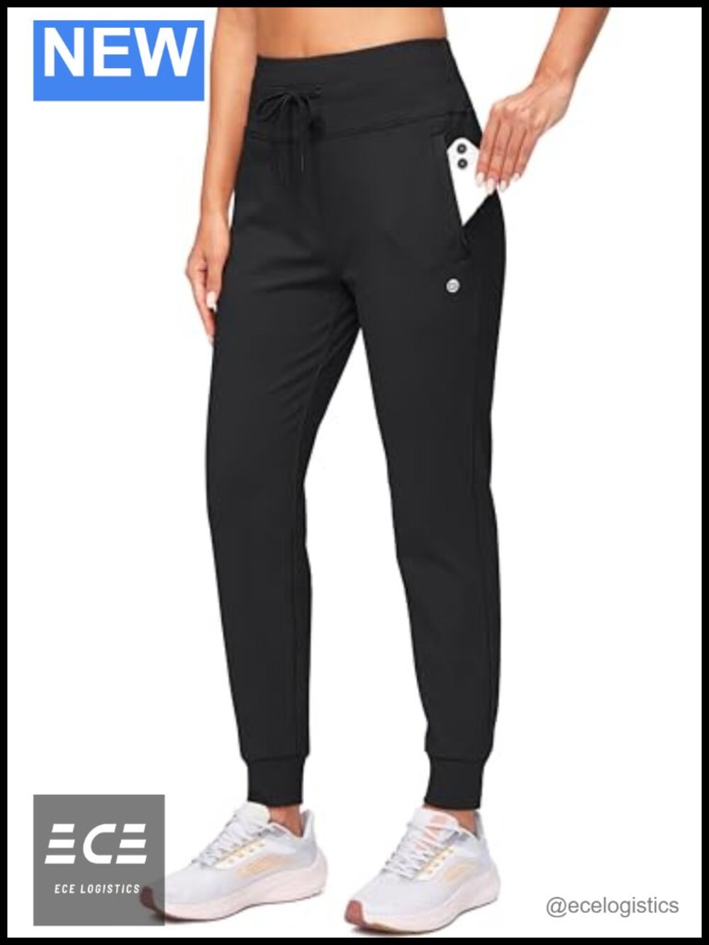Fleece Lined Joggers Water Resistant Hiking Pants